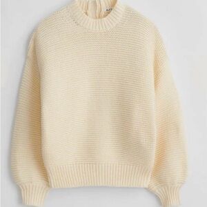 Alex Mill Button Back Crewneck Sweater Size S